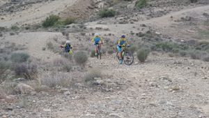 Ascenso técnico en ciclismo de montaña por Matías y Patricia Carmona en el Tomillar por Comunidad Biker MTB