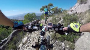Ruta de ciclismo de montaña por el sendero del Aguilucho en la sierra de Ricote por Comunidad Biker MTB