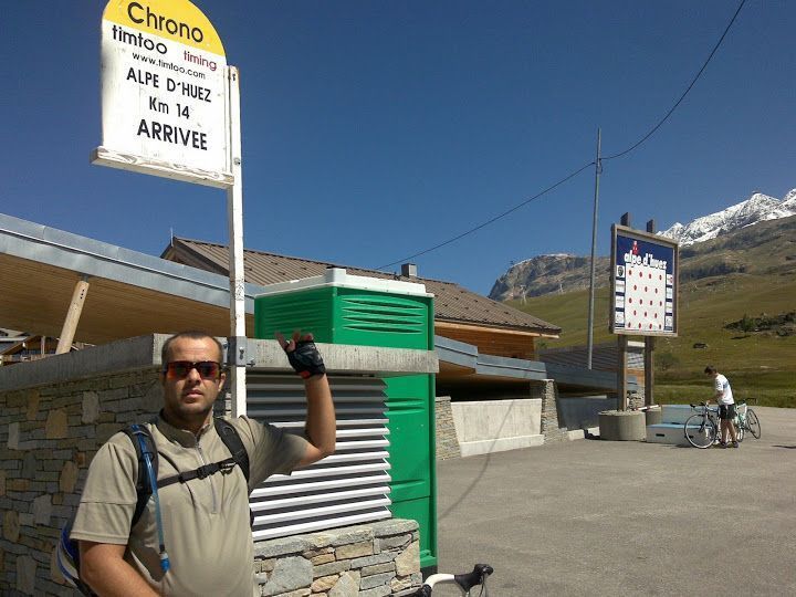 Crónica de la ascensión y descenso del Alpe D’Huez