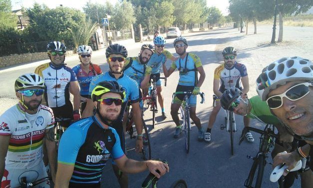 Crónica ruta ciclismo carretera Murcia Alhama Gebas Pliego Mula Archena Alcantarilla Murcia por Natalia