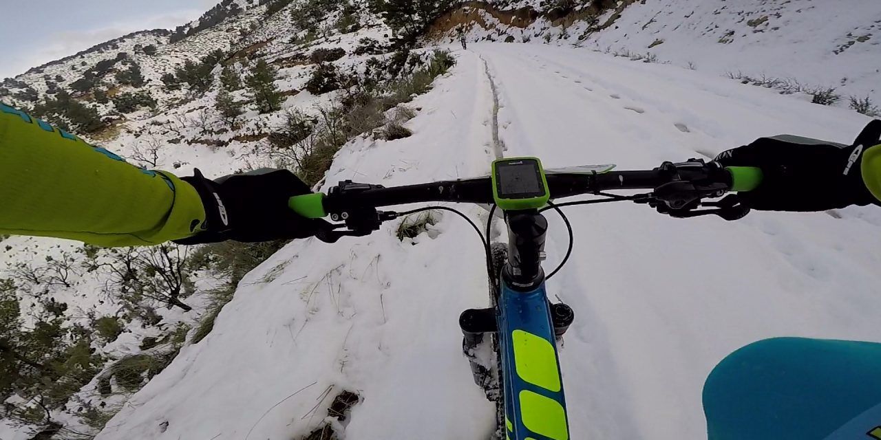 Crónica Ruta MTB con nieve y barro por la Sierra de La Pila