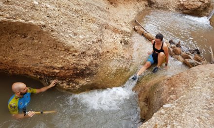Crónica de la ruta MTB Segundo baño en las pozas frescas del río Chícamo en Abanilla