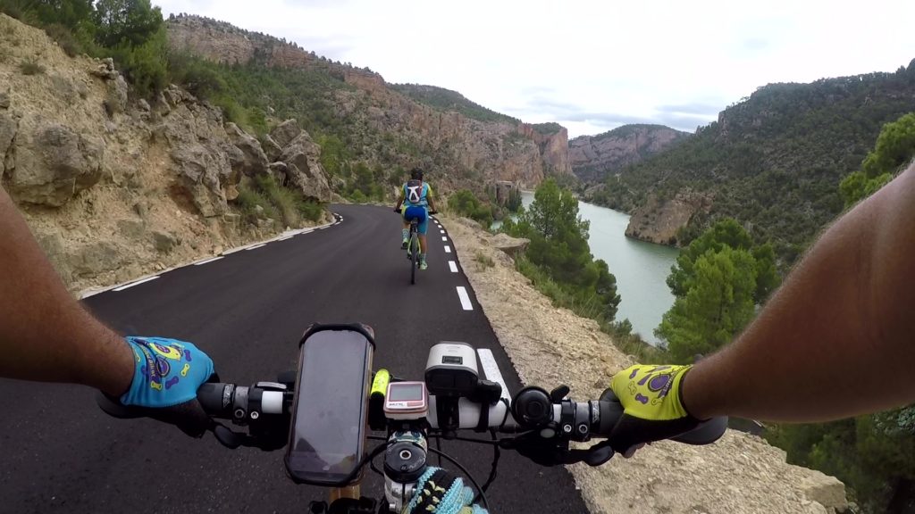 Embalse El Molinar por el río Júcar por Comunidad Biker MTB