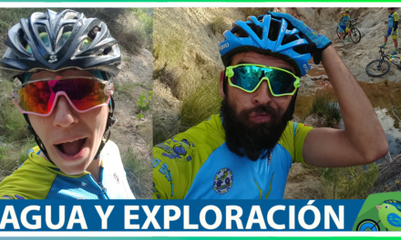 Vídeo | Ciclismo montaña con agua en exploración por Chorro