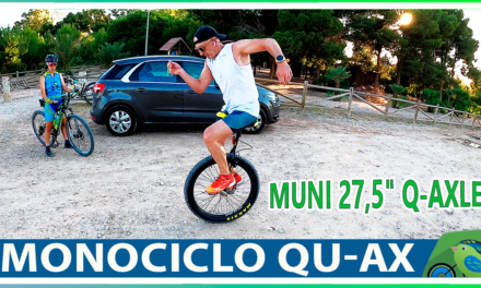 Vídeo | Monociclo QU-AX Muni 27,5″ Q-AXLE