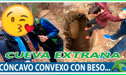 Vídeo | Cóncavo convexo con beso con verso en exploración de cueva extraña