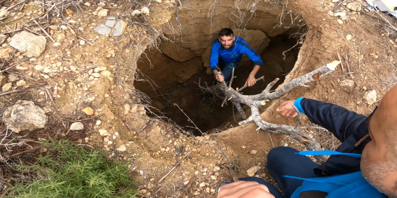 Crónica de la ruta de senderismo y exploración del Embalse de Santomera y cueva extraña