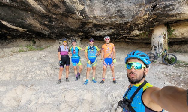 Crónica de la ruta BTT Fortuna Cueva Negra Uve del Miravete hasta Cortao de las Peñas por arriba Faldas sierra de Lúgar